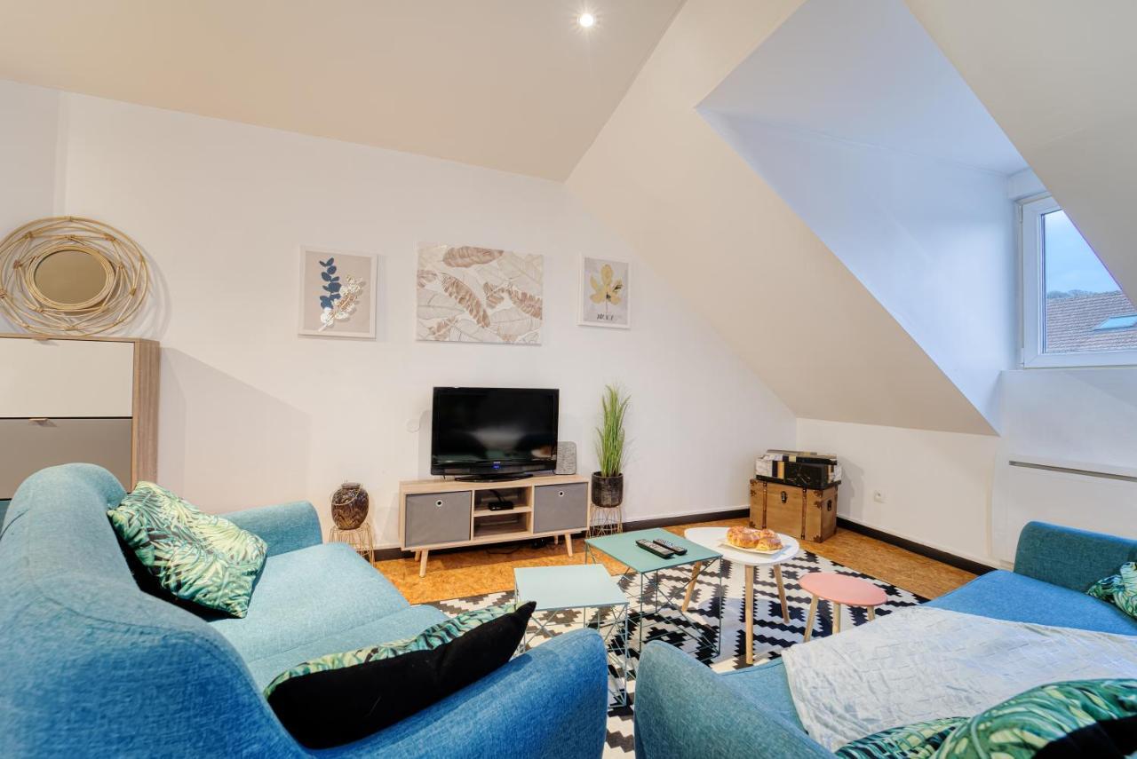 Sous Les Etoiles Metz Luxembourg Un-Sejour-A-Part Apartment Clouange Bagian luar foto