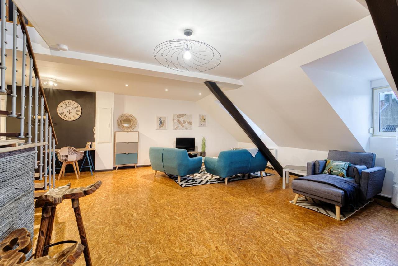 Sous Les Etoiles Metz Luxembourg Un-Sejour-A-Part Apartment Clouange Bagian luar foto